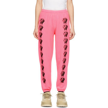 Pink Stone Head Lounge Pants