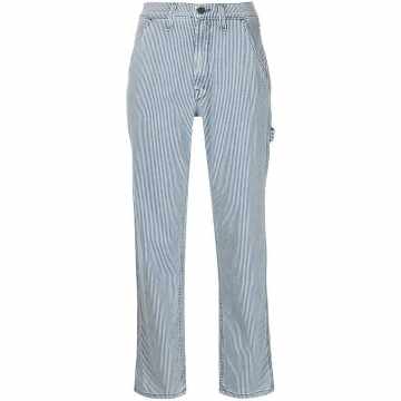 The High-Waisted Utility Ankle jeans