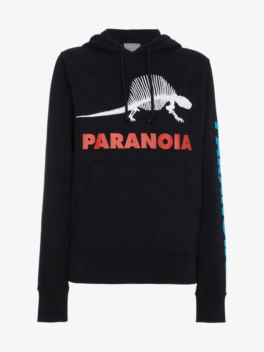 Paranoia hoodie with dinosaur print展示图