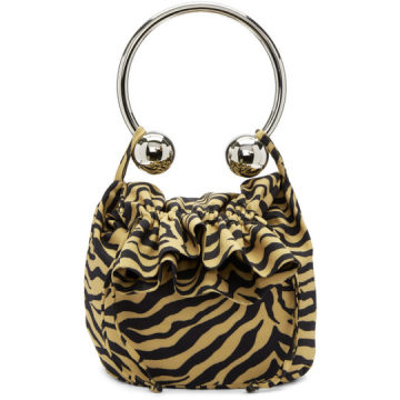Brown & Black Tiger Piercing Bag