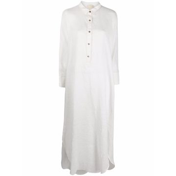 linen shirt dress