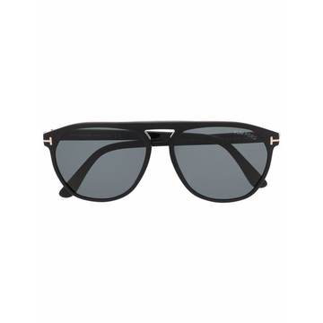 aviator-frame sunglasses