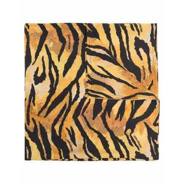 tiger print scarf