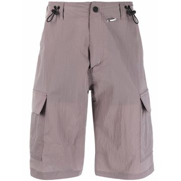 knee-length cargo shorts