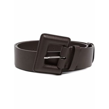 wide leather belt