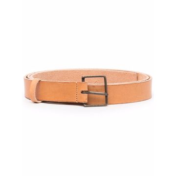 pin-buckle leather belt