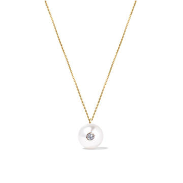 Diamond Oasis Pearl Necklace