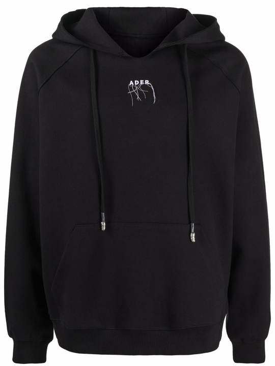 logo drawstring hoodie展示图