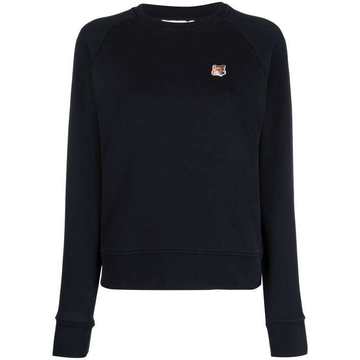 logo-patch sweatshirt