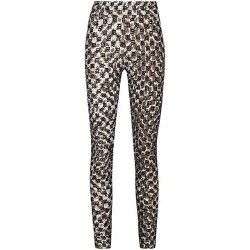 Lara camouflage monogram leggings