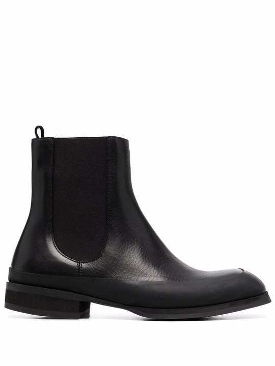 Garden leather ankle boots展示图