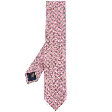 printed silk tie