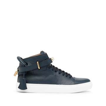 100MM high-top sneakers