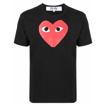 heart logo-print T-shirt