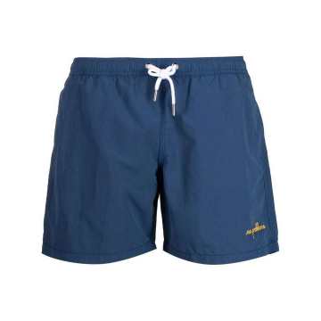 embroidered swimming trunks