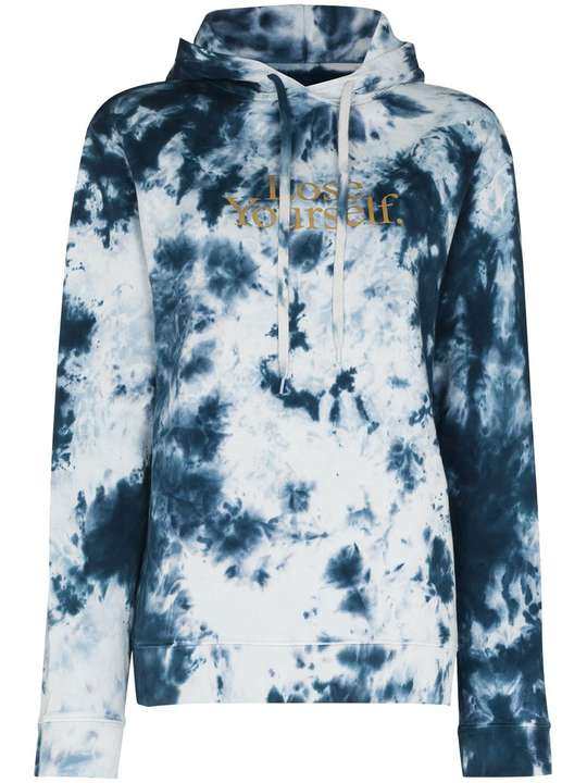 tie-dye print hoodie展示图