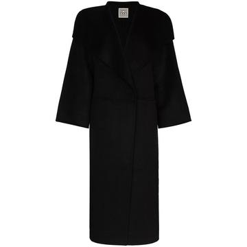 Signature oversized coat