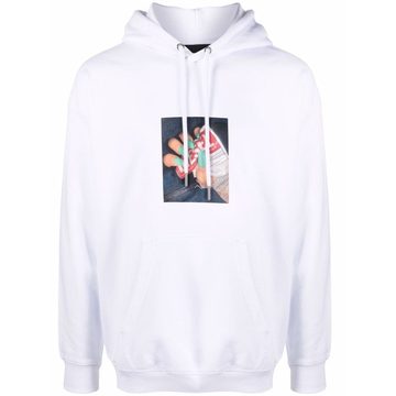 photo transfer print hoodie