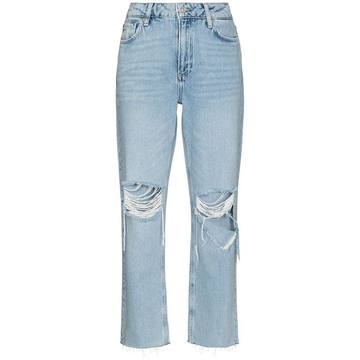 ripped Noella cropped jeans