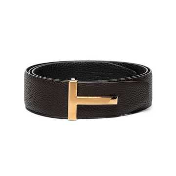 reversible T-buckle belt