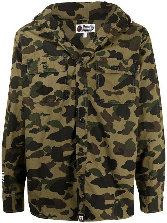 1st Camo Shark hooded jacket展示图