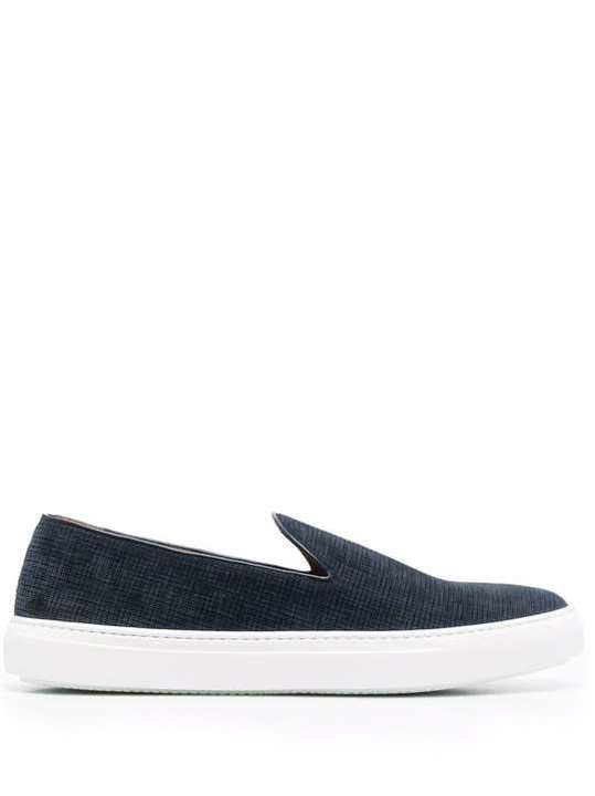 slip-on suede trainers展示图