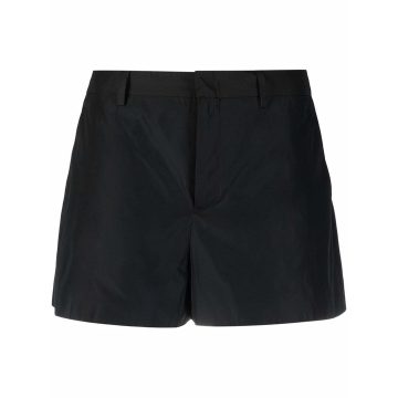 tailored mid-rise shorts