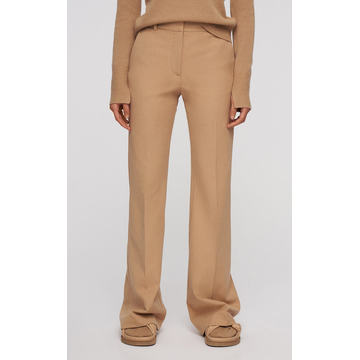 Tafira Crepe Straight-Leg Pants