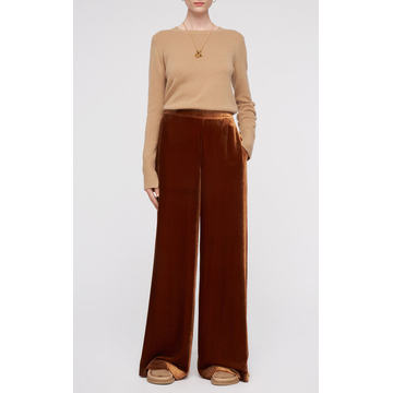 Mawn Velvet Wide-Leg Pants