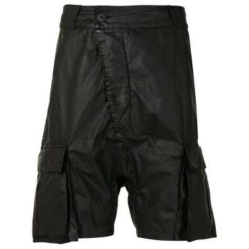 coated cargo shorts