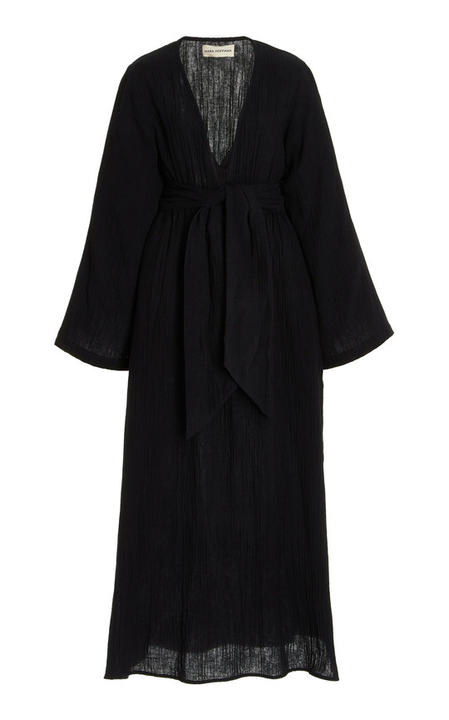 Blair Belted Organic Cotton Coverup Dress展示图