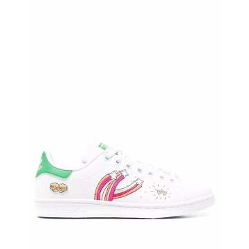 graphic-print Superstar trainers