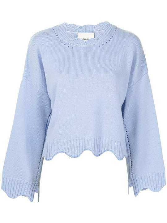 scallop trim crop jumper展示图