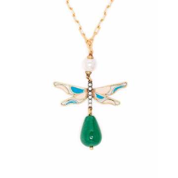 New dragonfly short necklace