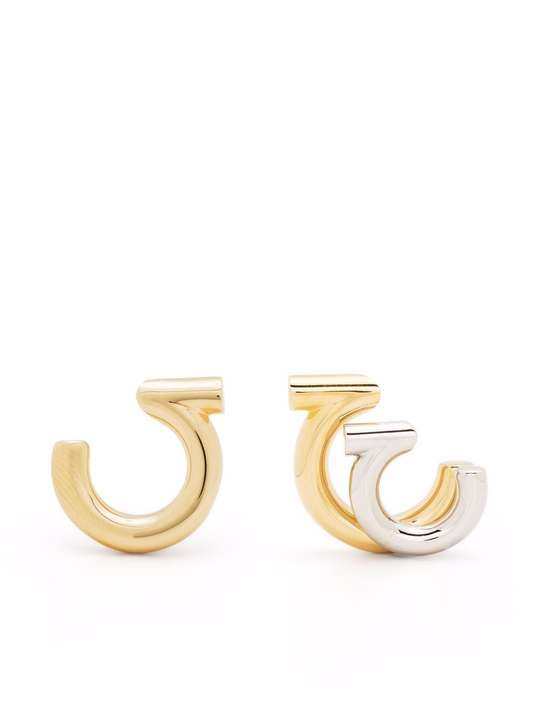 plated two-tone earrings展示图