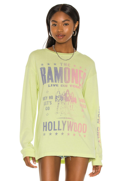 Ramones Hollywood Oversized Long Sleeve展示图