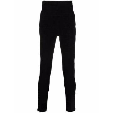 4G knitted jogging bottoms