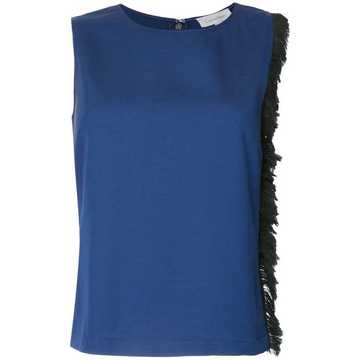 fringed side top