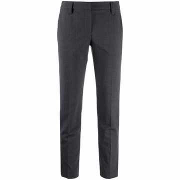 low-rise cropped trousers