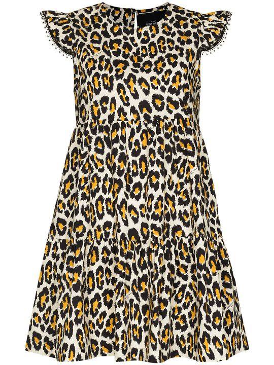 leopard-print tent dress展示图