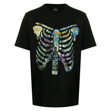 skeleton-print organic-cotton T-Shirt