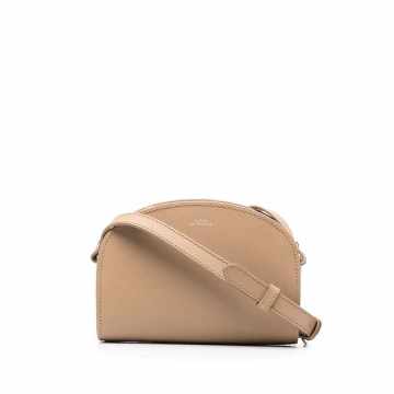 Demi-Lune leather shoulder bag