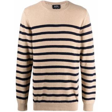 Travis striped knitted jumper