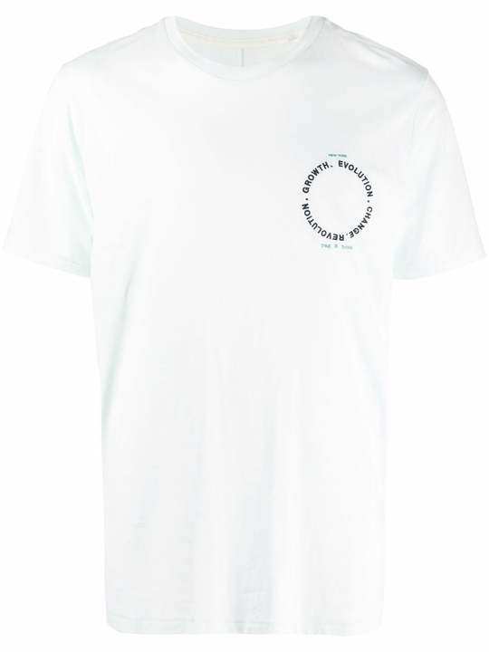 logo-print cotton T-shirt展示图