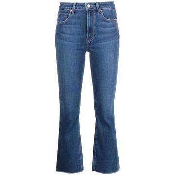 Colette cropped kick-flare jeans