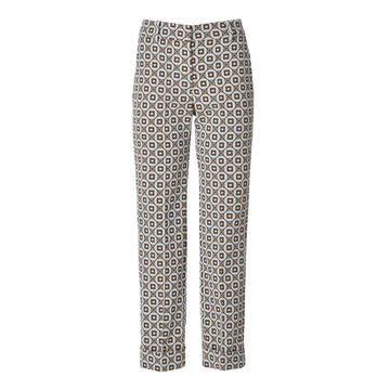 Acerra Jacquard Cropped Pants