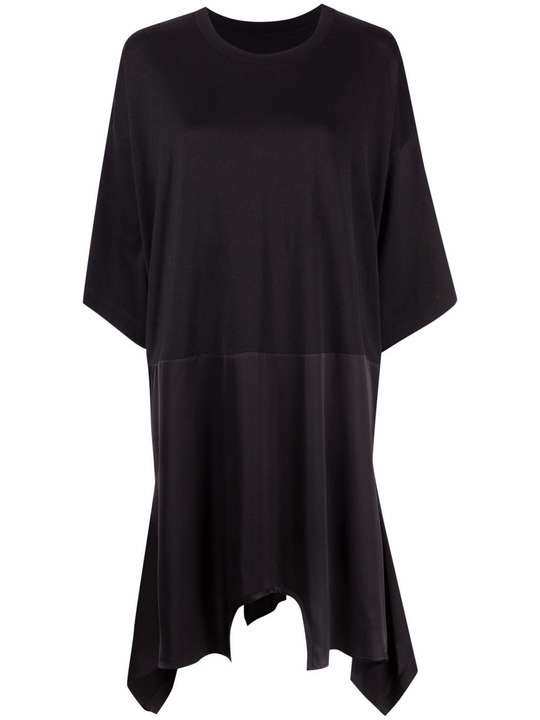 draped T-shirt dress展示图