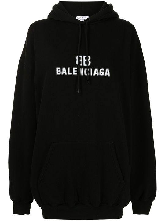 BB pixel logo hoodie展示图