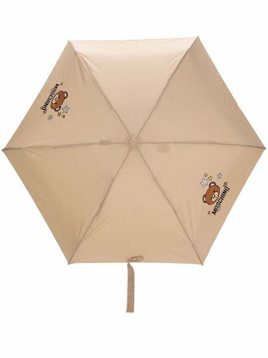 Teddy Bear logo-print umbrella展示图