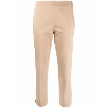 tapered cropped trousers